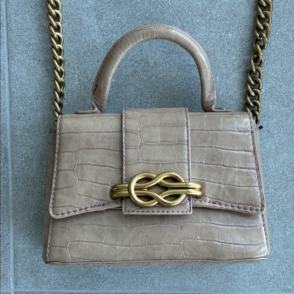 Zara Croc Handbag